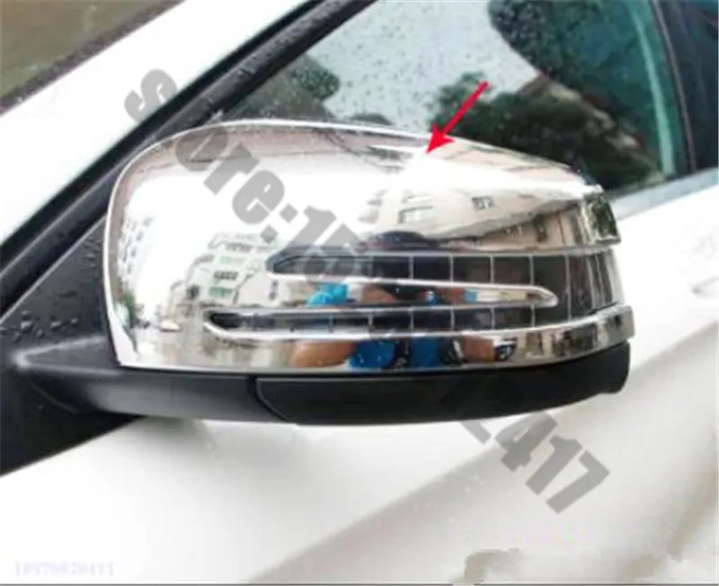 

For Mercedes Benz GLK / gla / a b c e -Class ABS Chrome Car Side Door Rearview Mirrors Cover Trim Car styling