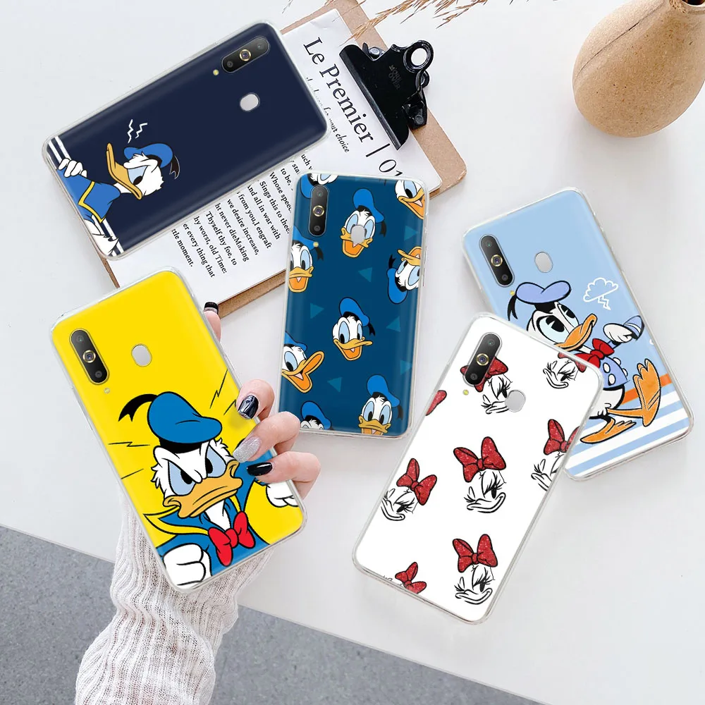 

Donald Duck Soft Transparent Case for LG K11 Plus K12 Prime K22 K40S K41S K51S K50S K61 K71 K52 K42 K62 Q61 Q52 K92 Q60 Max