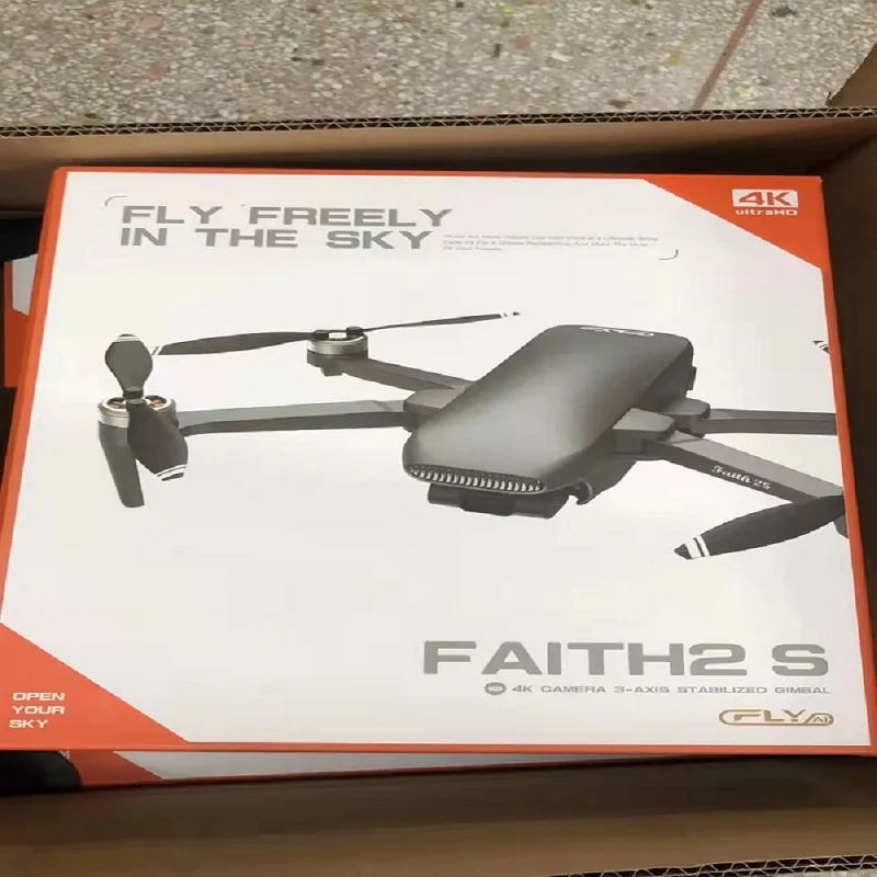 Обновленная версия 2022 C-FLY Faith 2S Дрон с 4K HD камерой 3-осевой карданный подвес