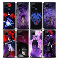 anime naruto sasuke uchiha phone case for realme c2 c3 c21 c25 c11 c12 c20 c35 oppo a53 a74 a16 a15 a9 a54 a95 a93 a31 case