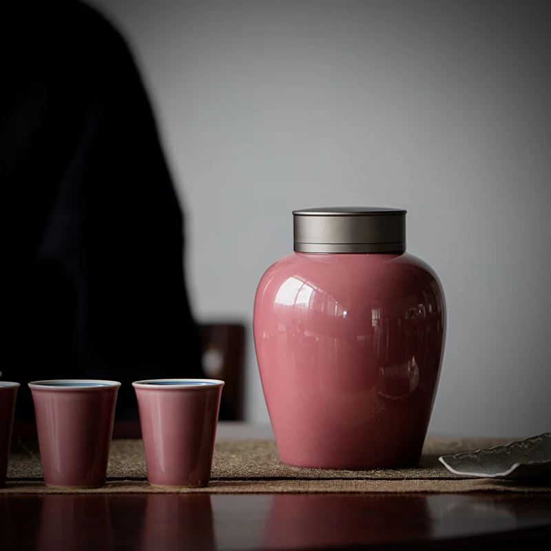 Световой порошок в европейском стиле эмалированные герметичные банки крышка из