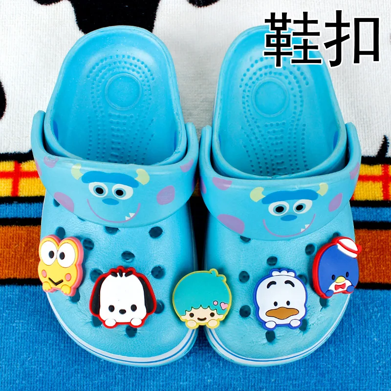

Sanrio Series Pochacco Cartoons Shoe Charms DIY Slippers Accessories Buckle Souvenir Fit Croc Clogs Decoration Kids X-mas Gifts