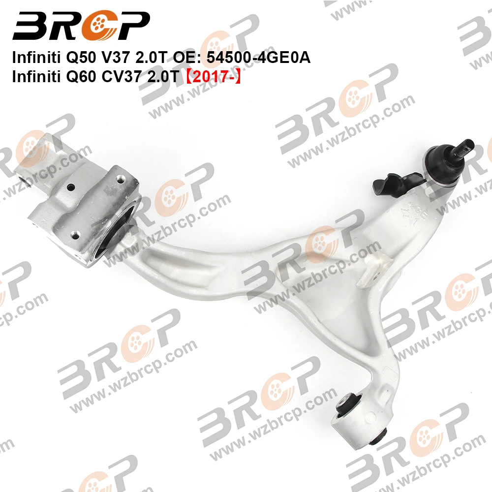 

BRCP Front Right Lower Suspension Control Arm For Infiniti Q50 V37 Q60 Coupe CV37 2.0T 54500-4GE0A 54500-4GE0B