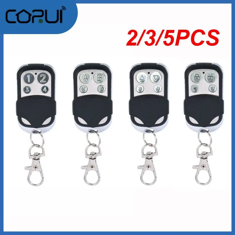 

433MHZ Clone Fixed Learning Code Remote Controls Duplicator Key Fob Distance Controller Electric Cloning Gate Garage Door Key