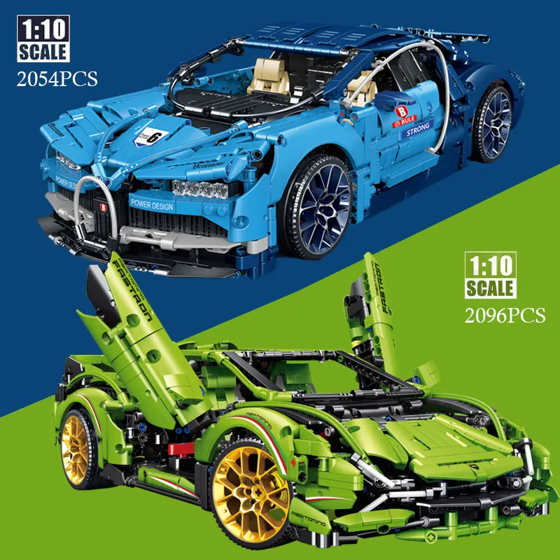 

2000 шт. + город 1 раньше 10 технологии супер машина MOC спортивная машина модель строительные блоки игрушки подарок на день рождения для мальчик...