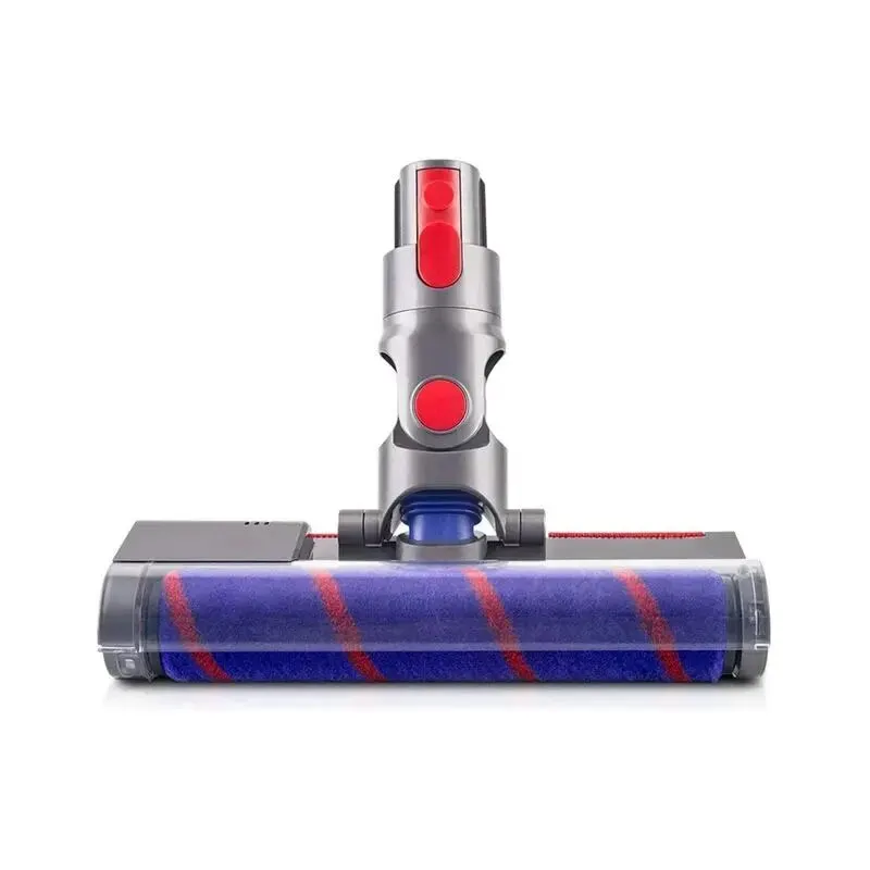 

Мягкая роликовая щетка для Dyson V7 V8 V10 V11 SV12 V15, беспроводные пылесосы, детали, насадка для паркетного пола