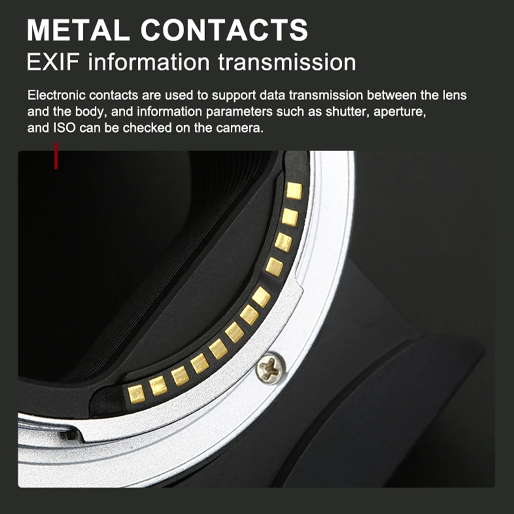 Кольцо-адаптер VILTROX для объектива Canon EF с R-образным креплением автофокусом полной