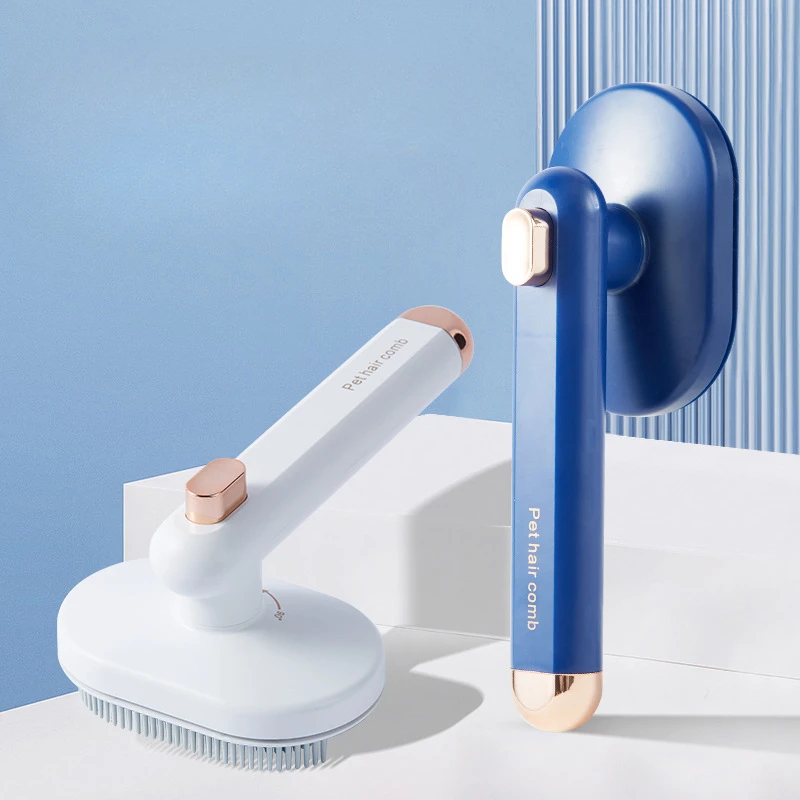 

Cat Grooming Brush Self Cleaning Slicker Brushes for Cats Shedding Brush for Long Short Haired Kitten Fur Brush Removes Loose