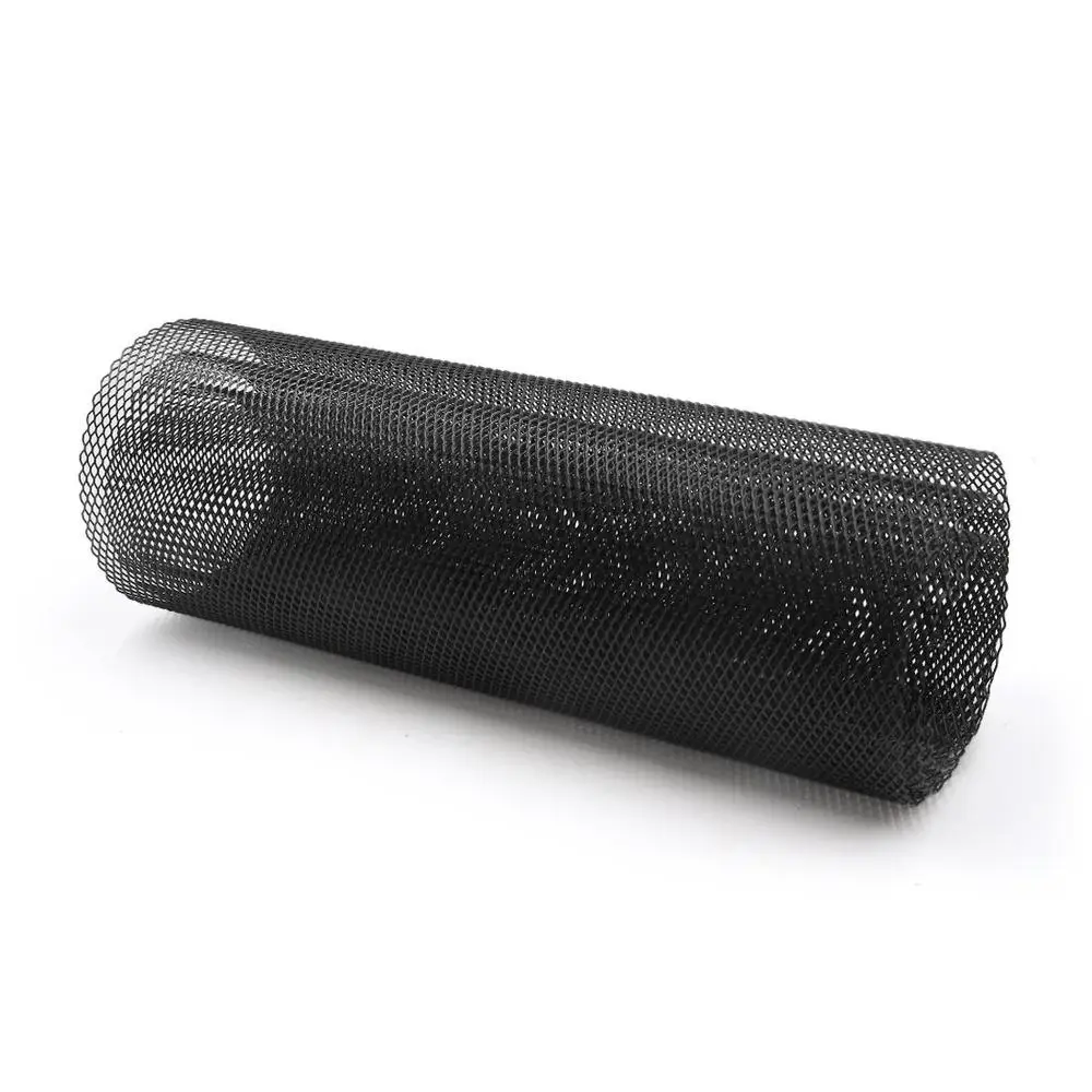 

Car Vehicle Black Tone Aluminum Alloy 3 x 6mm Rhombic Grille Mesh Sheet