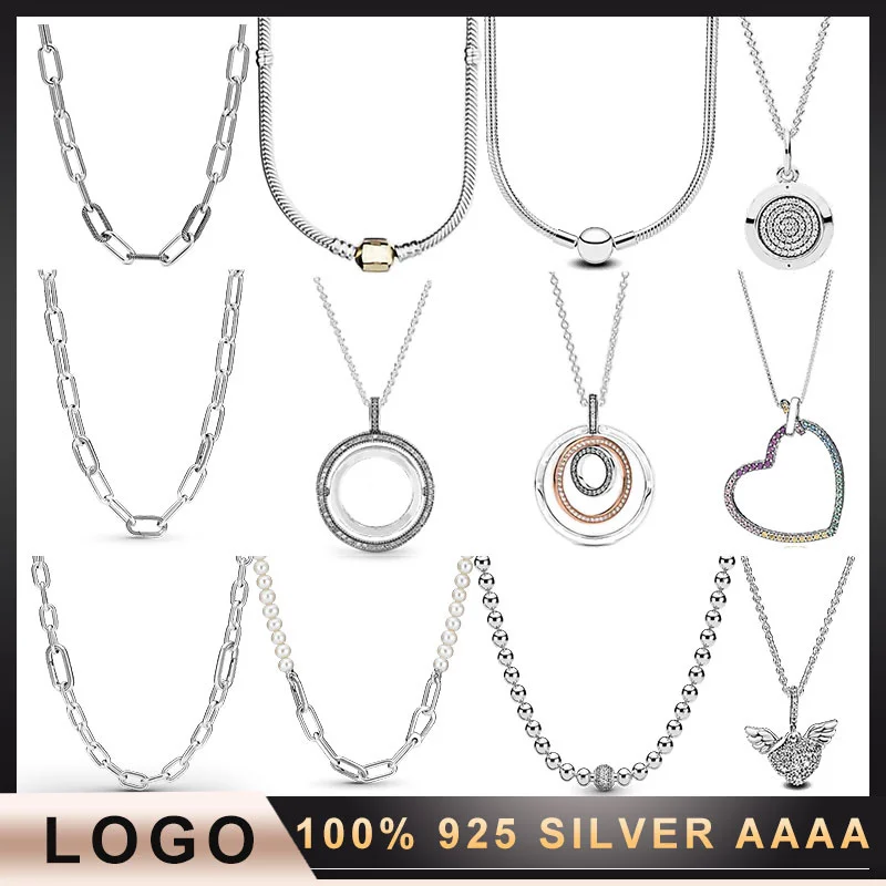 

Женское ожерелье из серебра 925 пробы, с жемчугом