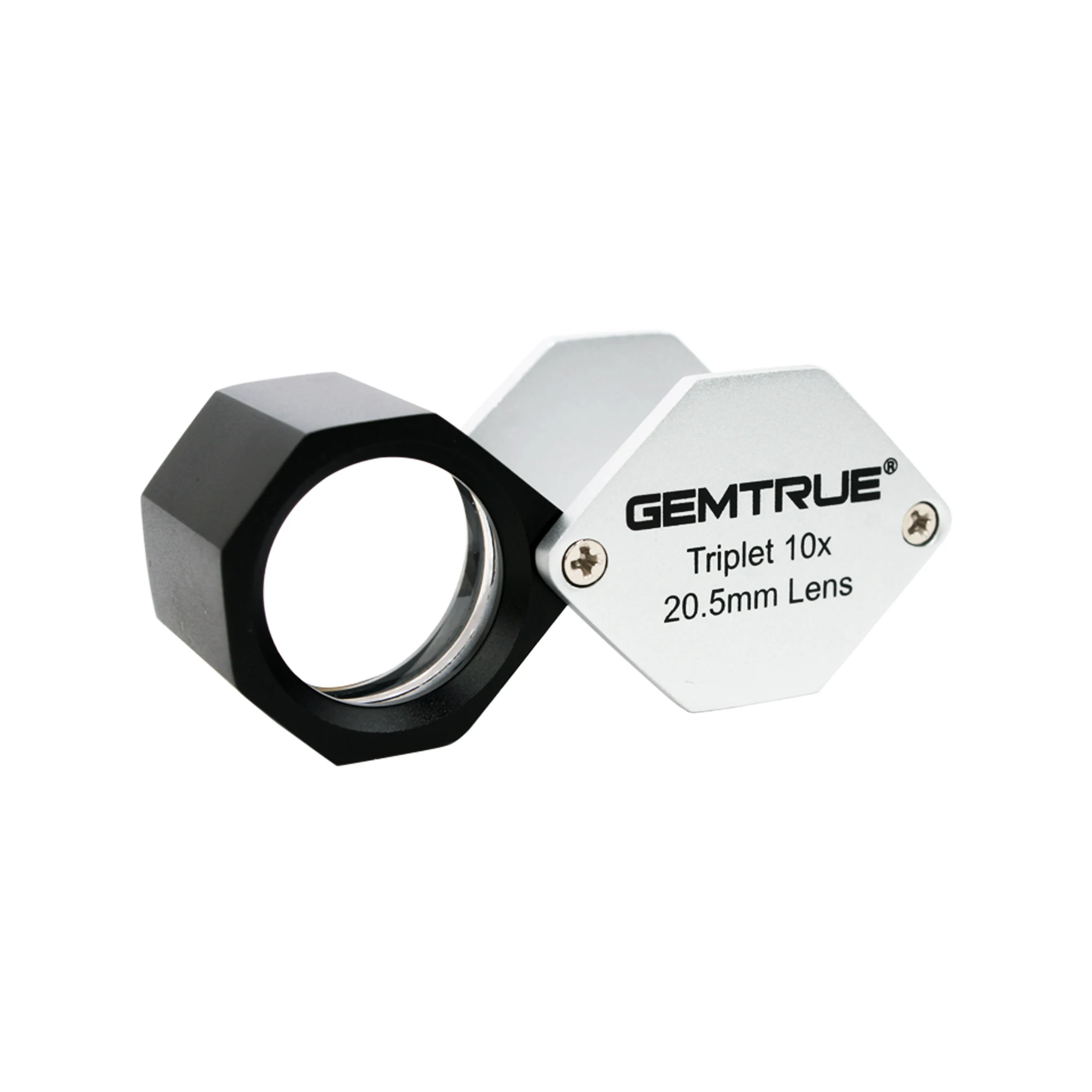 Складное высококачественное увеличительное стекло 20 5 мм 10x бриллиантовая лупа