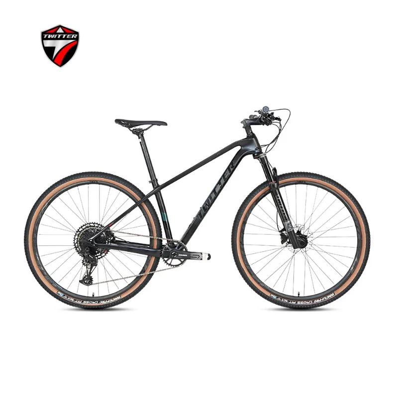 

Твиттер, Китай, фабрика Warrior RS-13S, гидравлический дисковый тормоз 27,5/29 дюймов, T900 XC, горный внедорожный горный велосипед из углеродного волокн...