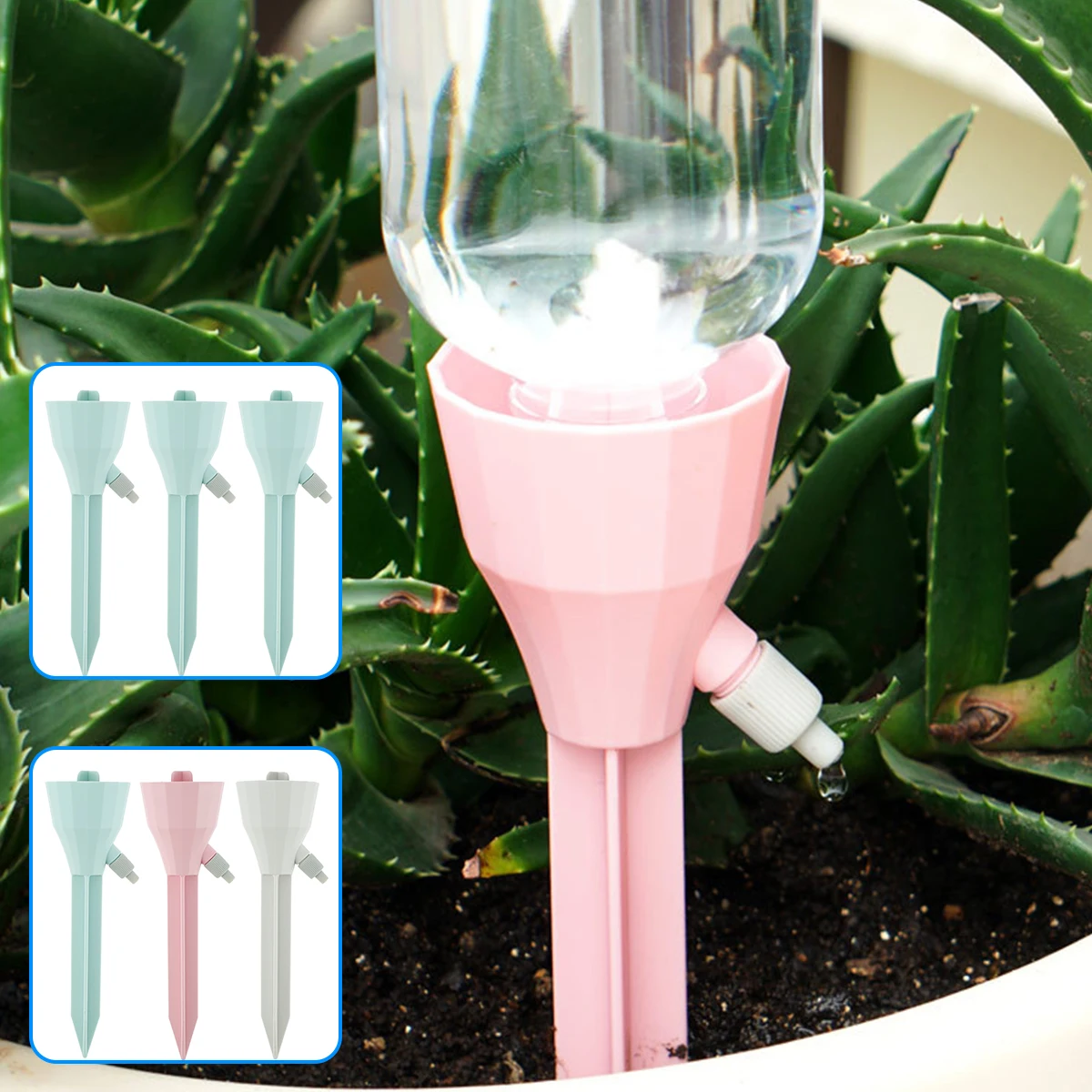 

Drip Irrigation System Automatic Watering Spike for Plants Garden Self Watering System Irrigation System Self Watering Spikes
