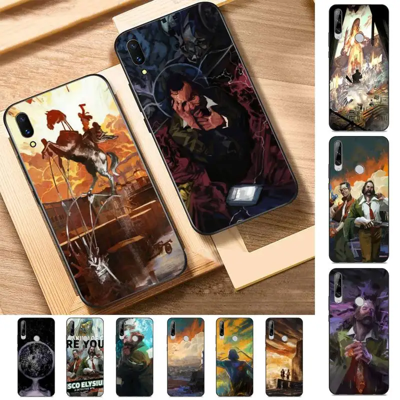 

Disco Elysium Phone Case for Huawei Y 6 9 7 5 8s prime 2019 2018 enjoy 7 plus