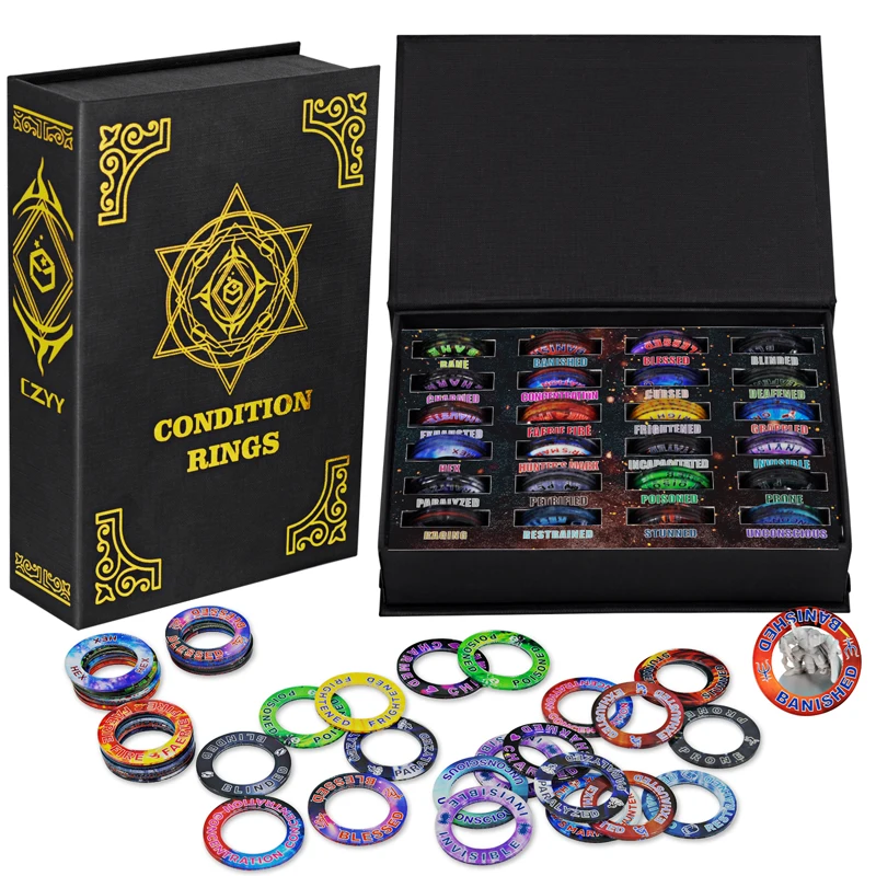 With Color Printing In 24 Conditions & Spells, And With Magic Book Storage