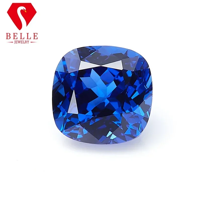 Лабораторные синие сапфиры пtx подушки 0 8-4 442 карат
