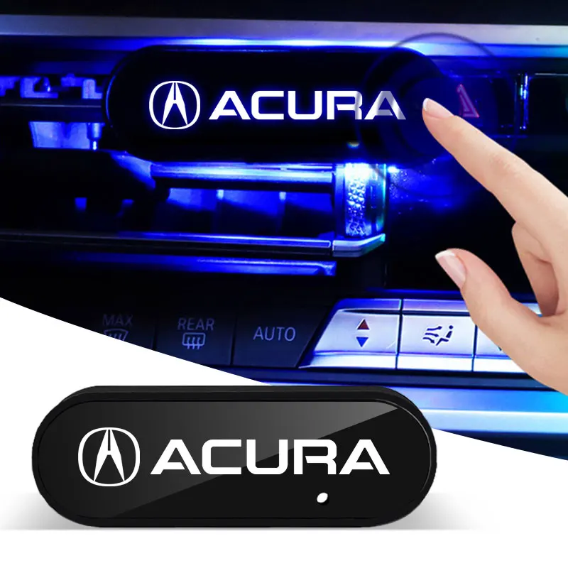 1шт Новый автомобильный кондиционер выхода светодиодный творческий декор для Acura RDX Integra CDX MDX ZDX TLX-L RLX TSX вкл.