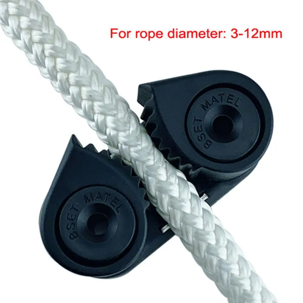 

2 Row Matic Ball Bearing Cam Cleat Wire Fairlead Pilates Fitness Equipment For Marine Boat Yacht