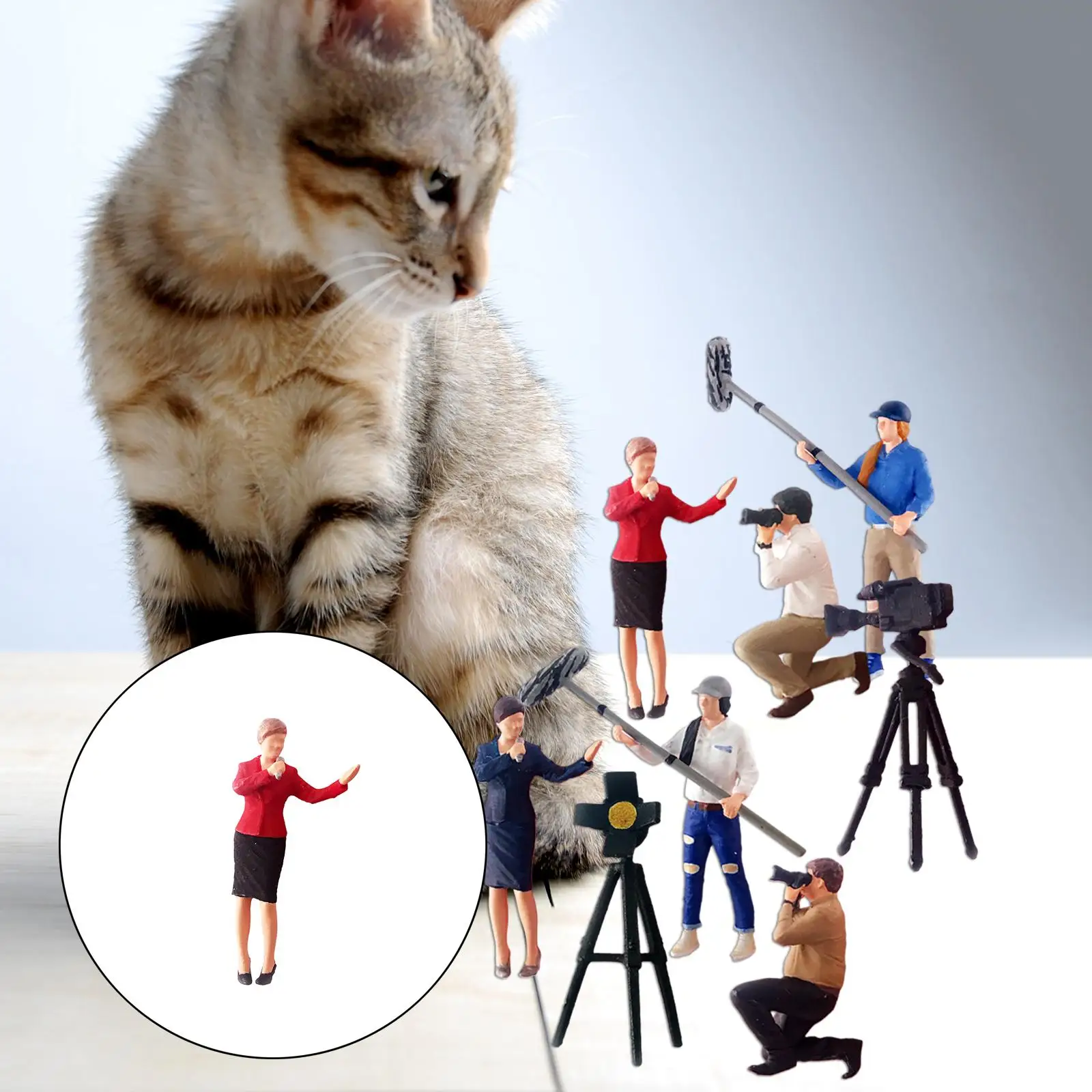 1/64 Широковещательная фигурка персонажа киноперсонажа для расстановки