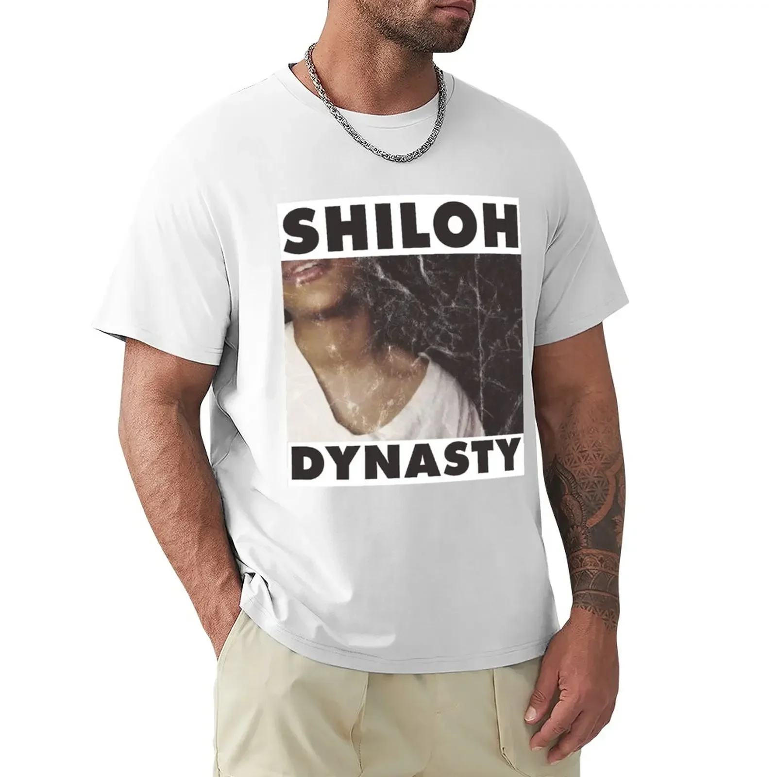 Футболка мужская с изображением музыкальной грустной песни династии Shiloh