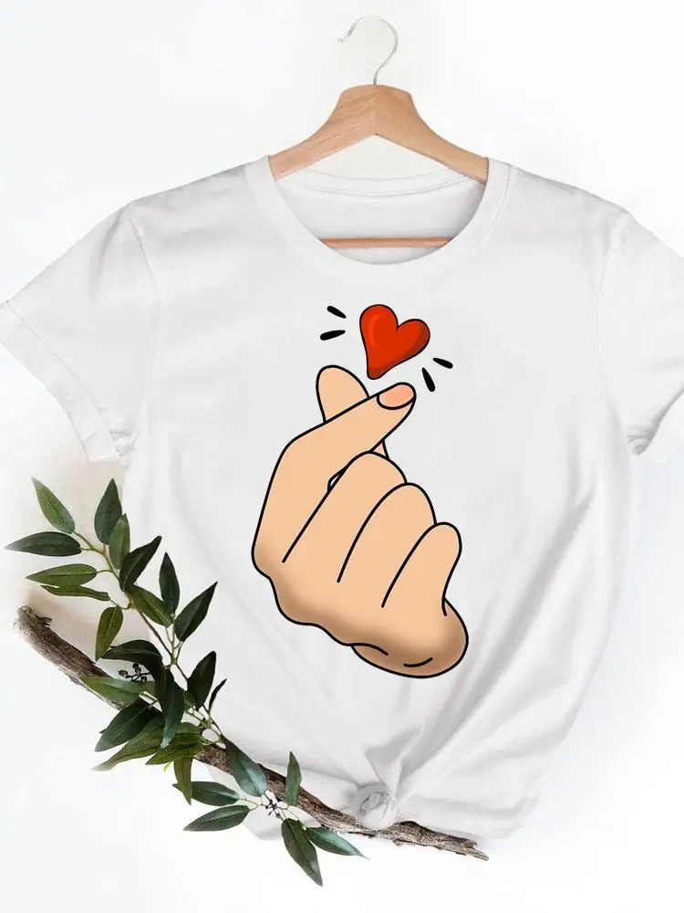 

Футболка женская летняя с принтом и коротким рукавом