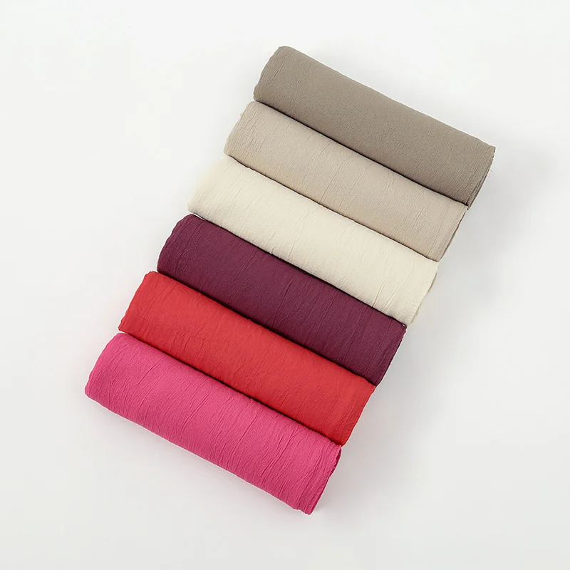 Новые мусульманские хиджабы для женщин шарф простые длинные шали женский