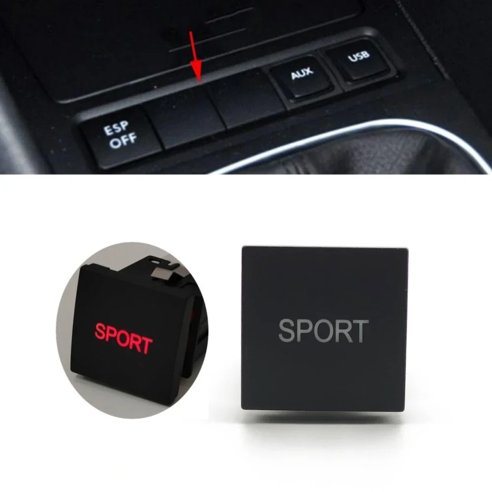 

Для VW Golf 6 Golf Jetta MK6 Caddy EOS Scirocco 2006-2014, красная задняя фотография, автомобильный спортивный кнопочный переключатель с проводом