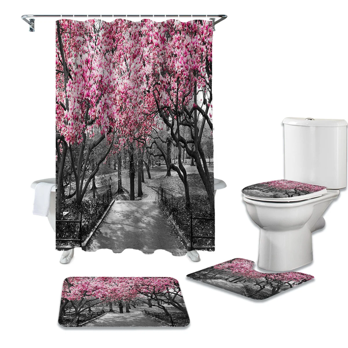 

Набор занавесок для душа «Вишневое дерево»