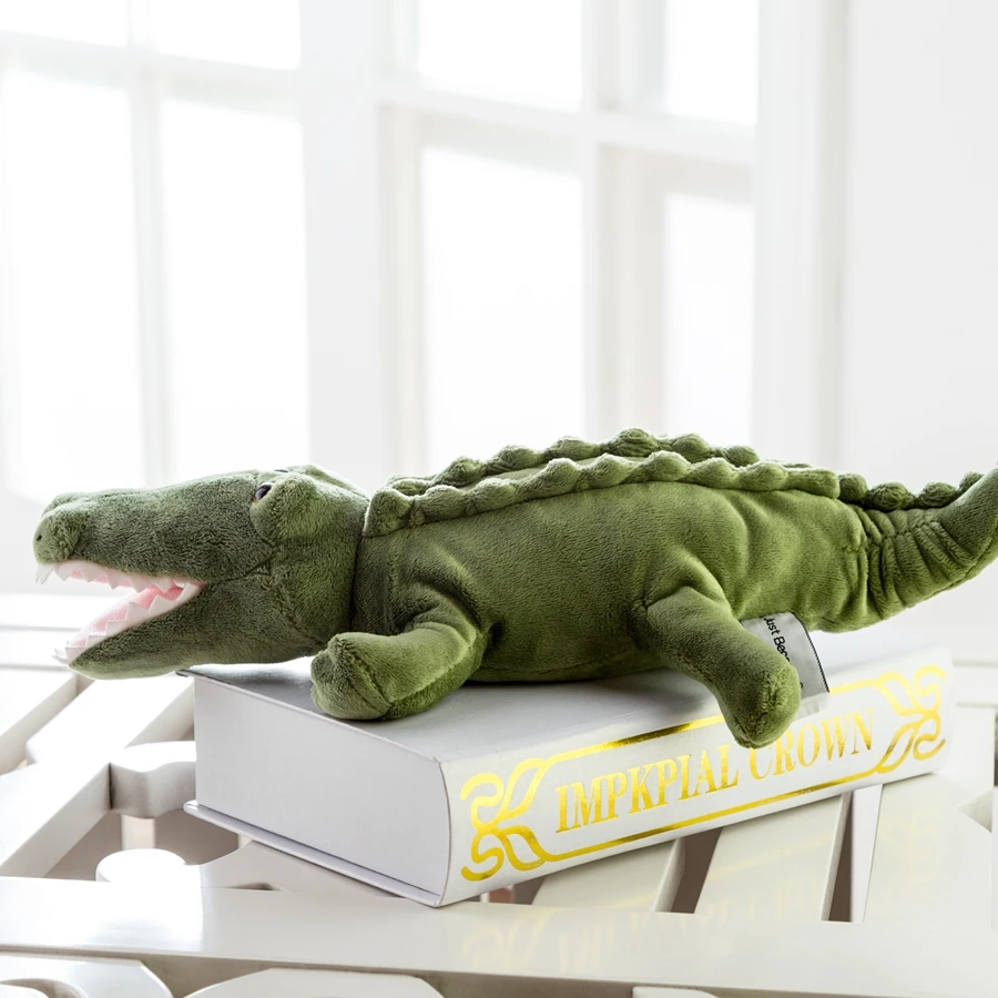 

Kawaii Stuffed Soft Plush Toy Animal Doll for Kids Baby Aquatic Wonders Alligator, 50cm Baby Doll