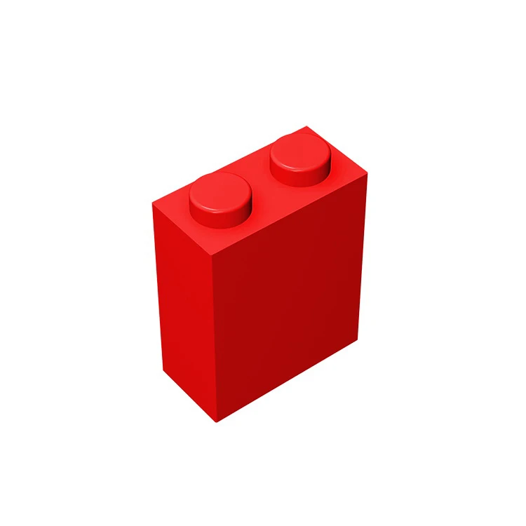 BZB 10 шт. MOC детали 3245 кирпич 1x2x2 с внутренним держателем в сборе строительные блоки