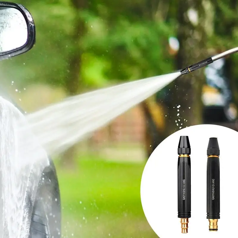 

High-pressure Hose Nozzle Sprayer Nozzle High Pressure Power Washer Nozzles Adjustable Twist Hose Nozzle