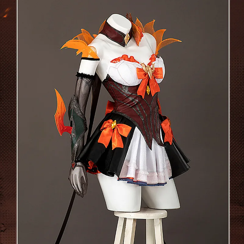 Платье для косплея Evelynn костюм игры LOL Agony модные костюмы искусственная