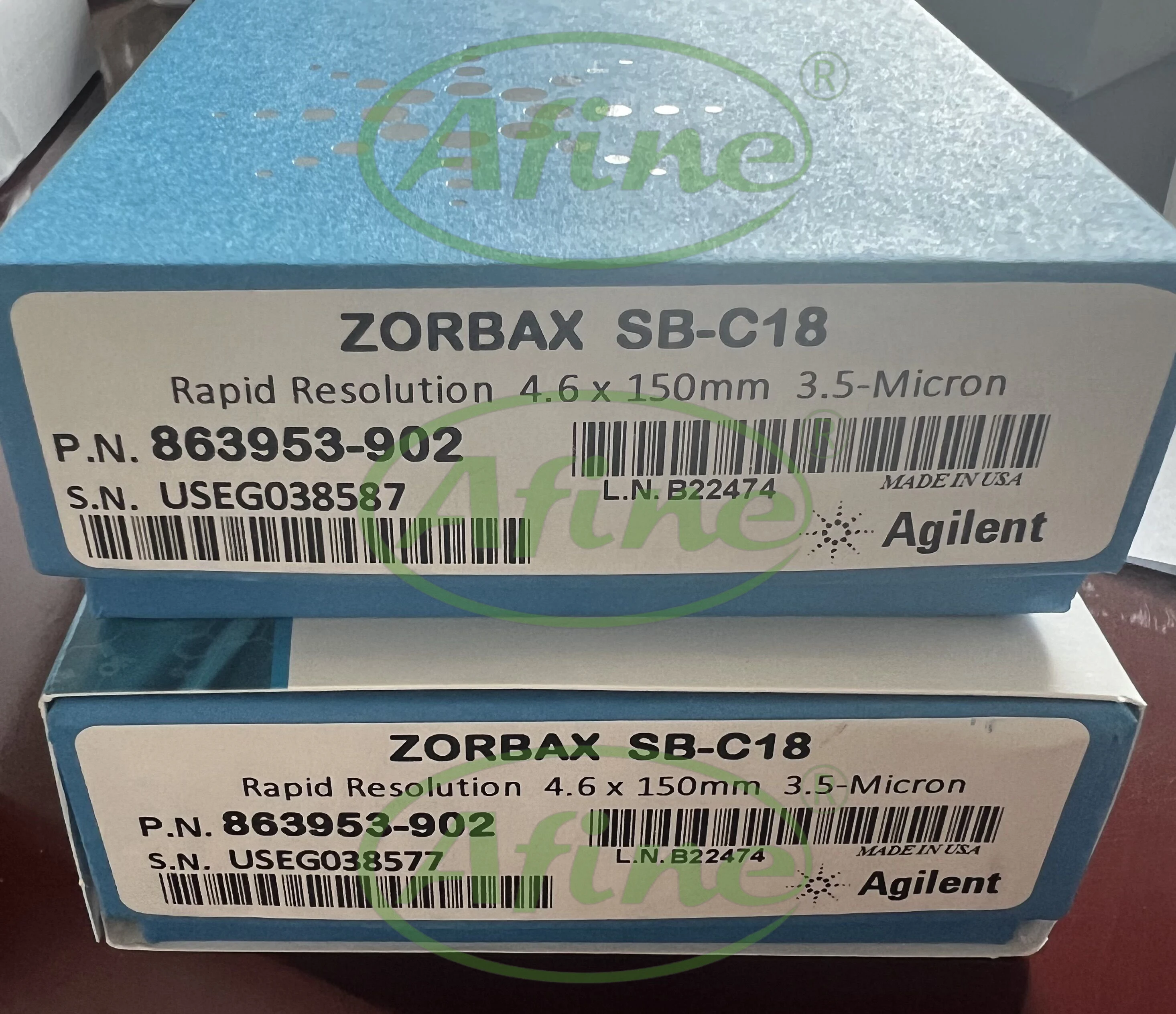 Колонка AFINE Agilent ZORBAX RR StableBond C18 для 863953 -902 4 6 х 150 мм 3 5 микрон