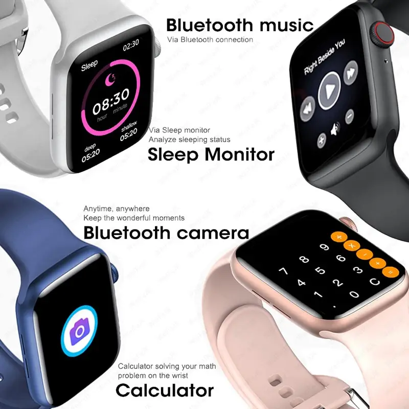 2022 Apple Watch Series 6 IWO 13 Pro Hw22 Смарт-часы для мужчин и женщин серии 7 W37 фитнес-браслет Xiaomi