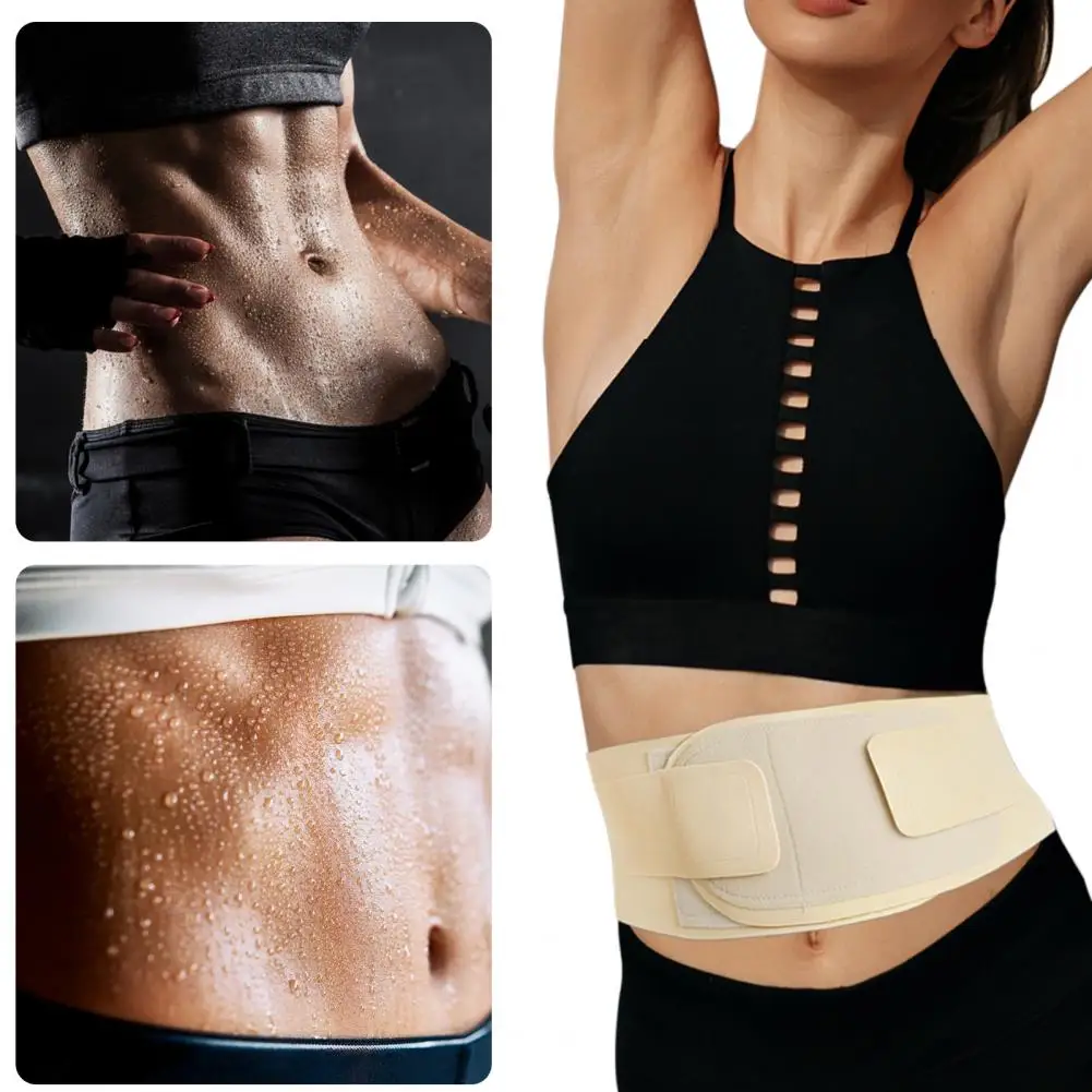 

Waist Trainer Exercise Waist Support Breathable Waist Trimmer Belts for Tummy Control Body Shaping Adjustable for Comfortable