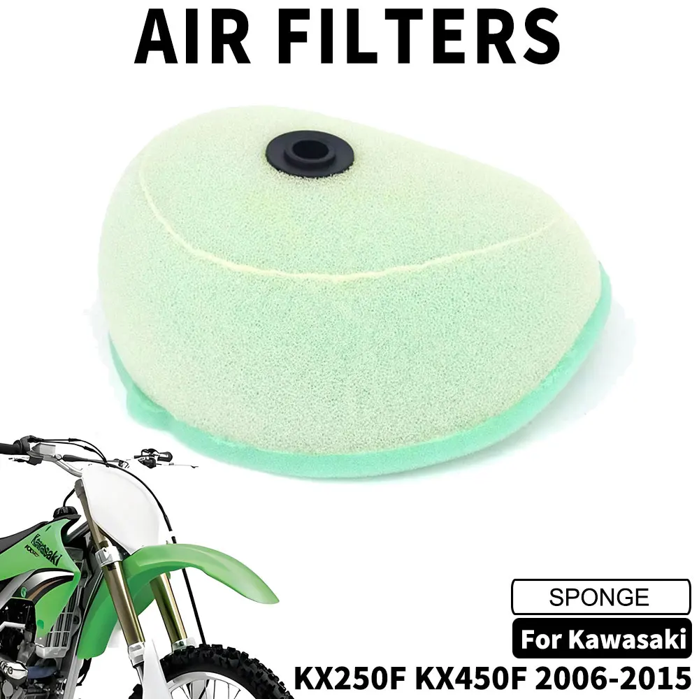 

Губка для очистки воздушного фильтра мотоцикла для Kawasaki KX250F KX450F KX KXF 250 450 F 250F 450F 2006-2015