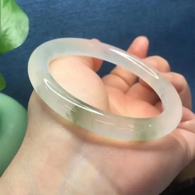 Натуральный браслет Tianshan Cuiyuan Bar модный трендовый женский с ледяными цветами