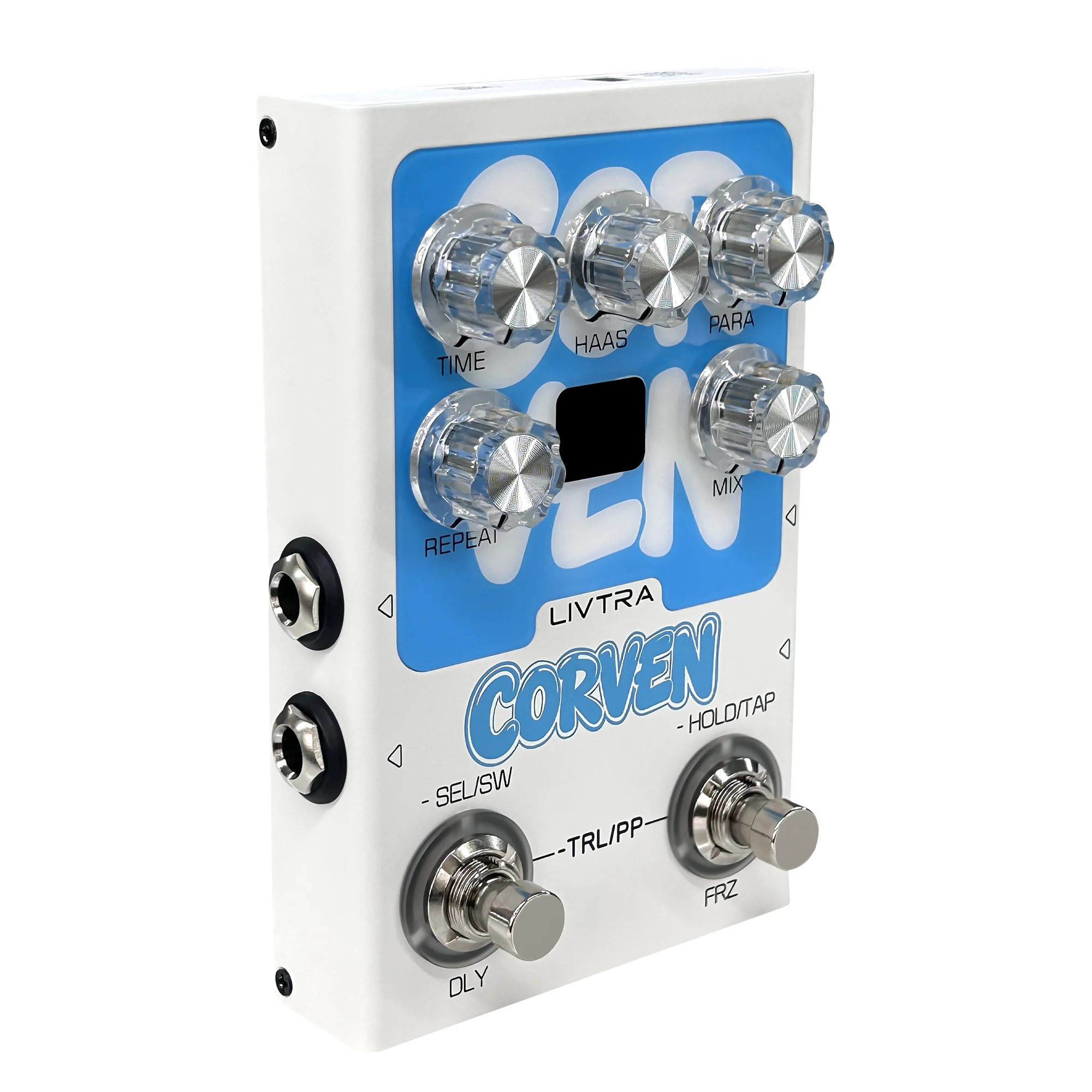 Фото Педаль стерео-дилэя LIVTRA CORVEN, 9 алгоритмов, True Stereo I/O, Tap Tempo, Freeze, USB-запись для электрогитары, сцены и студии №5
