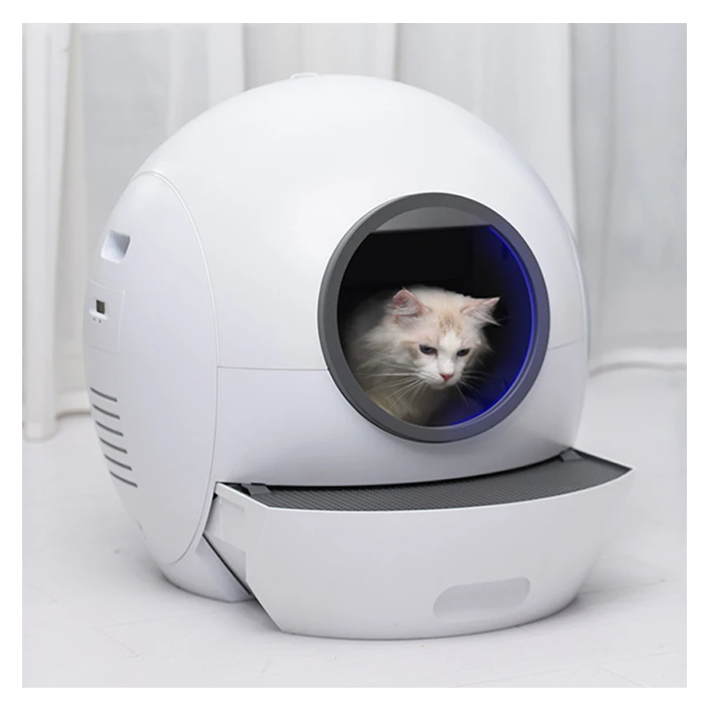 

Automatic Smart Litter Box Large Cat Toilet Drawer Type Fully Closed Remote APP Wifi Control Self Cleaning Anti Splash High