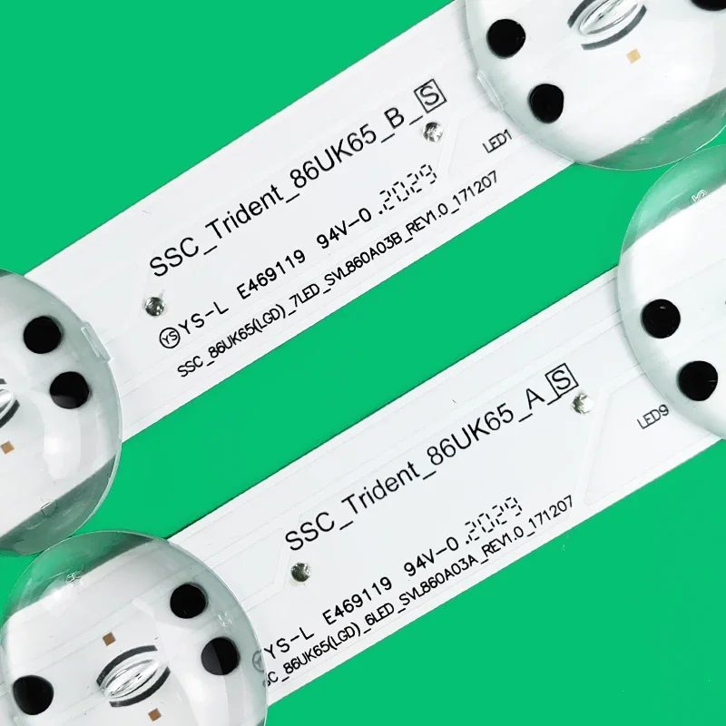 Светодиодная лента для 86UK6300 86UK6500PCB 86UK6570PUB 86UK7500 86UK8070AUB 86UK8070PUA SVL860A03A SVL860A03B trident_86uk65 _ a