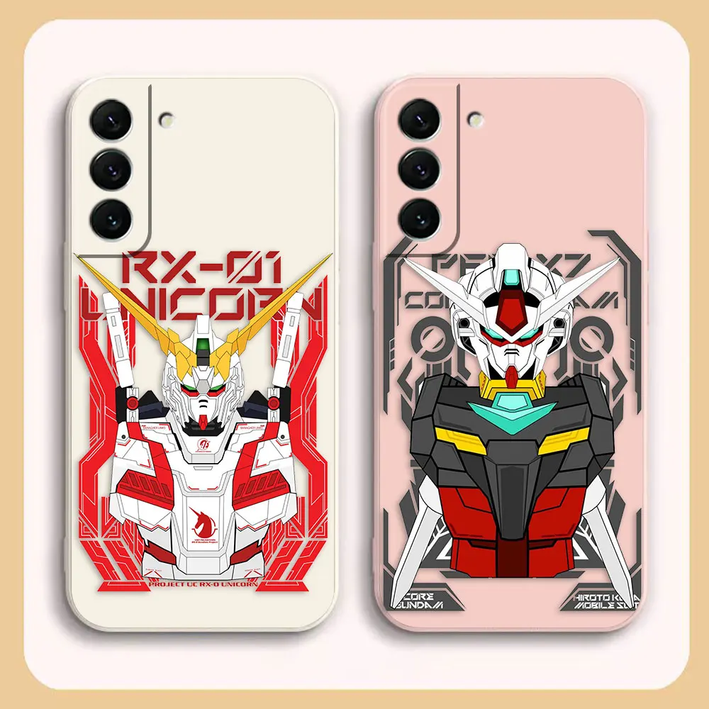 

G-Gundam Robot 01 Case For Samsung Galaxy S23 S22 S21 S20 FE S11 S11E S10 S10E S9 S30 Ultra Plus 4G 5G Colour Case Funda Shell