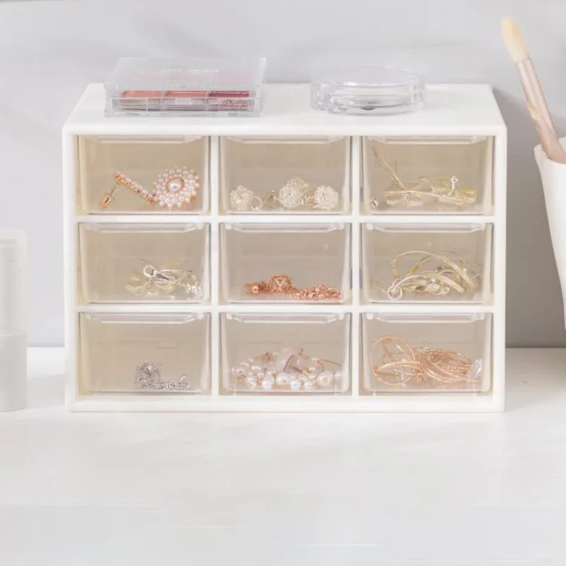 

Ящик для хранения ювелирных изделий с 6/9 ячейками, пластиковая витрина, полка для сережек, браслетов, контейнер, органайзер для ожерелья, для ювелирных изделий