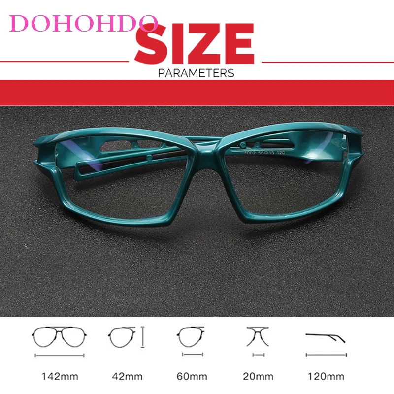 DOHOHDO новые очки с защитой от синего света оправа для мужчин и женщин прозрачные