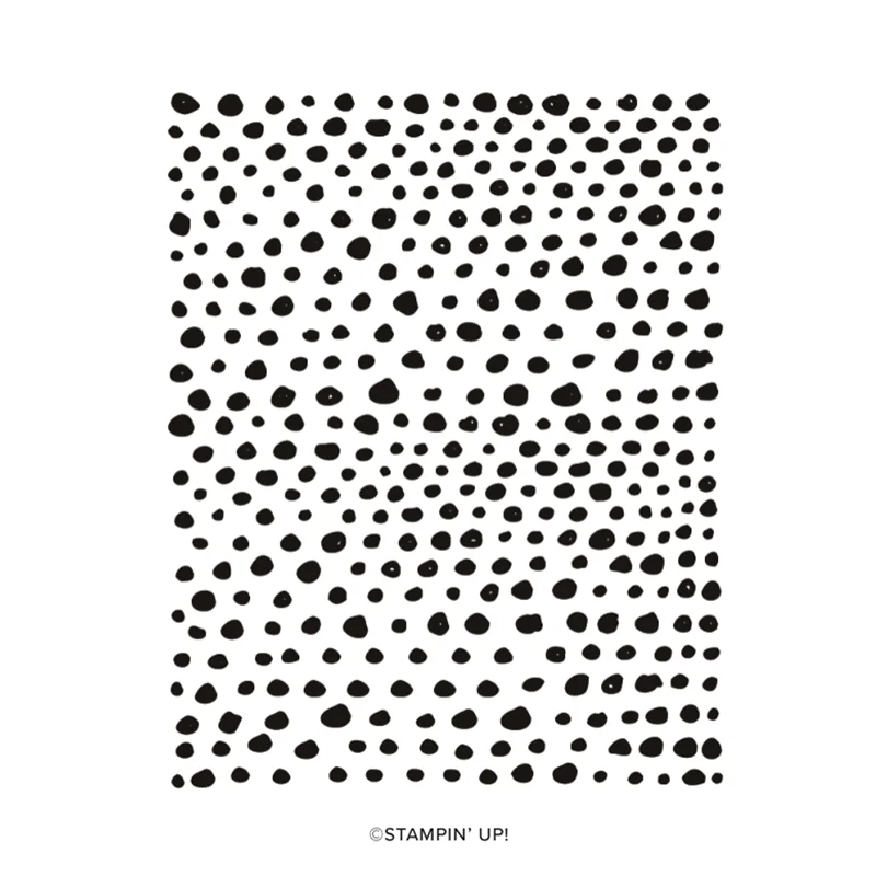 

Dot Pattern Background Januar-April 2023 Mini Catalog Clear Stamp Scrapbooking Frame Card Craft No Cutting Dies