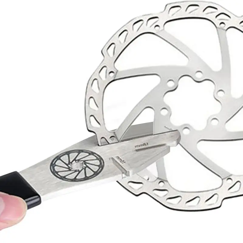 

Bicycle Disc Brake Rotor Truing Tool Stainless Steel Disc Brake Alignment Tool With 3 Slot Depths Brake Rotor Alignment Truing
