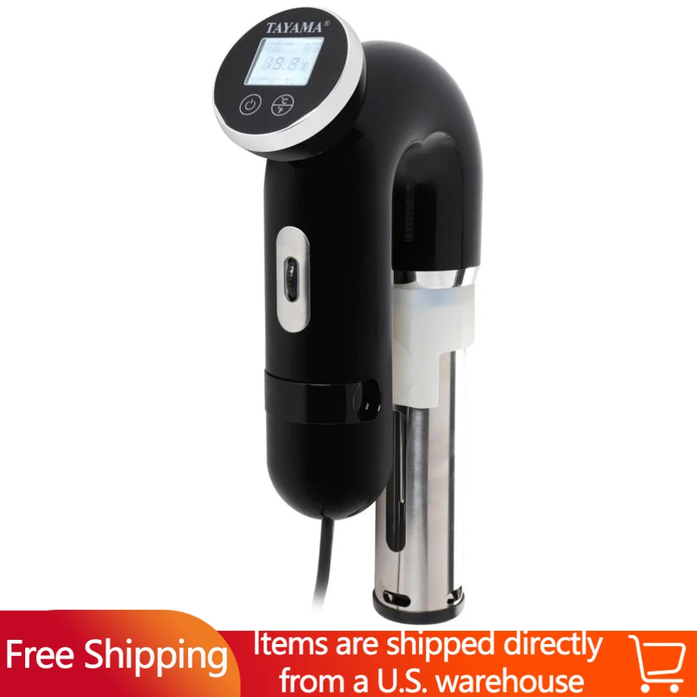 

Sous Vide Immersion Circulator-Black Sous-vide Cooking Appliances Kitchen Home