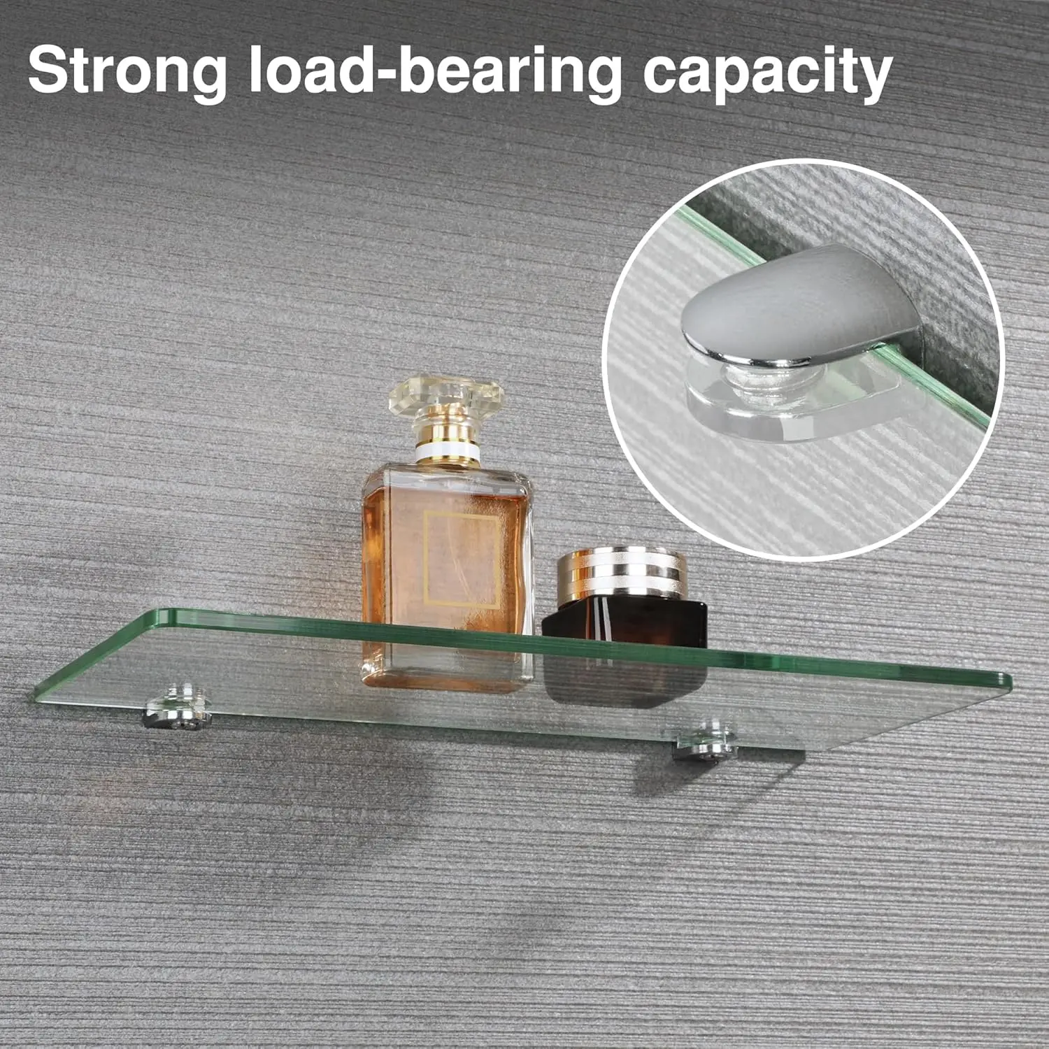 1 шт. глянцевый кронштейн для подноса 5-12 мм