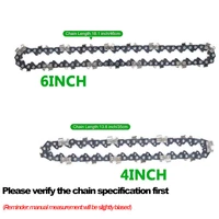 46 inch mini steel chainsaw chains electric chainsaws guide plate set high quality mn steel wear resistance home garden tools