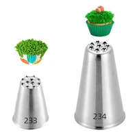 new cake decoration piping nozzle stainless steel baking tools for cupcakes cakes cookies pastries decor