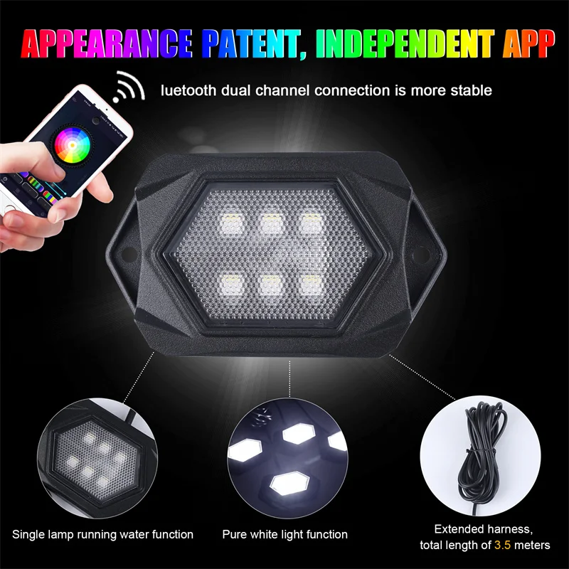 4/8/12 осветительные приборы для внедорожника